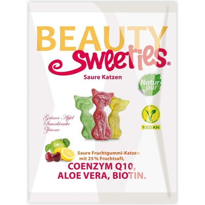 BeautySweeties Kyselé kočičky 125 g