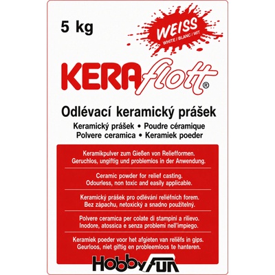 KERAFLOTT 5Kg – kreativní hmota pro odlévání