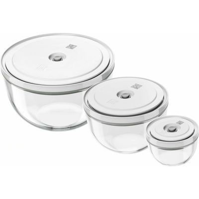 Zwilling Sada vakuovacích nerezových mís Fresh & Save 12 / 18 / 24 cm 3 ks