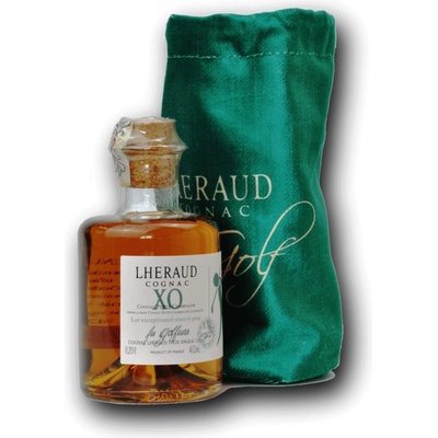 Lheraud Golf XO 40% 0,2 l (darčekové balenie plátené vrecúško)