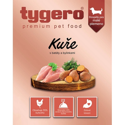 TYGERO 50 Adult malé plemeno kuřecí 2 kg