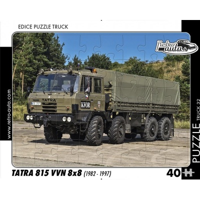 RETRO-AUTA TRUCK č.32 Tatra 815 VVN 8x8 (1982 1997) 40 dílků