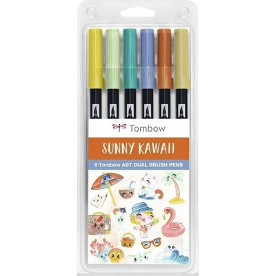Tombow 6 ks ABT-6P-Sunny