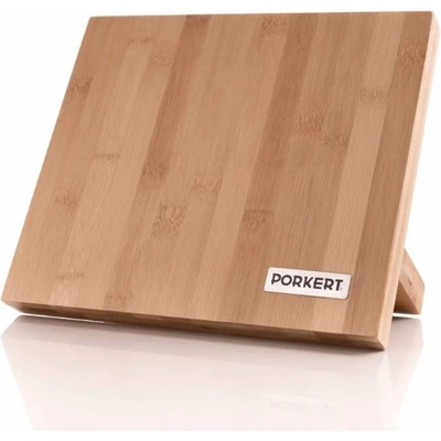 PORKERT Stojan na nože magnetický 24 x 21 x 12 cm, bambus – Hledejceny.cz