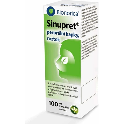 SINUPRET POR GTT SOL 100ML – Hledejceny.cz