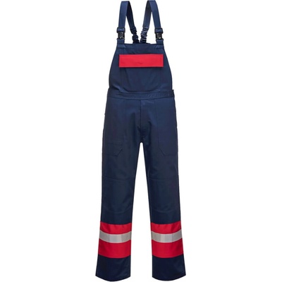 Portwest FR57 Bizflame Plus nohavice na traky modré