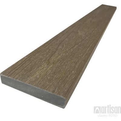 WPC dřevoplastové plotovky Dřevoplus Profi rovné 15x80x900 - Teak