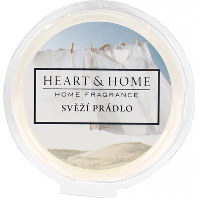 Heart & Home Svěží prádlo Sojový přírodní vonný vosk 26 g – Hledejceny.cz