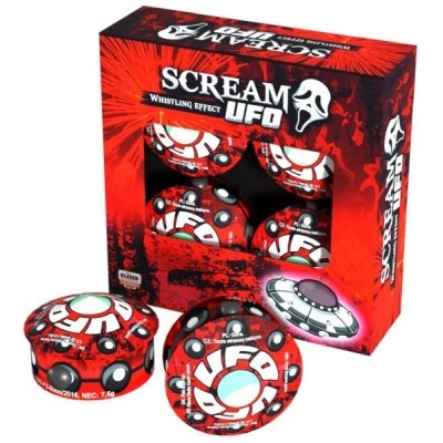 Pyrotechnika Scream UFO 4 ks
