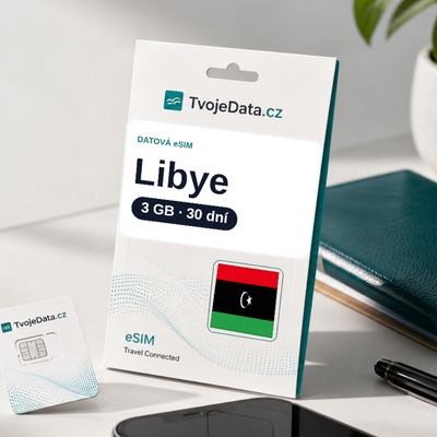 eSIM Libye 3 GB / 29 dní