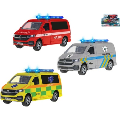 Kids Globe Mikro trading Traffic VW Záchranné složky 13,5 cm česky mluvící