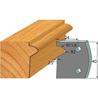 IGM profil 135 - pár omezovačů 40x4mm SP