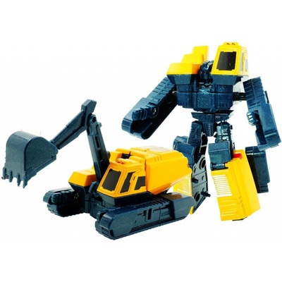 Alltoys Transformer truck stavební stroj robot (15)