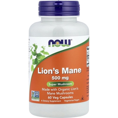 Now Foods Lion's Mane Mushroom 60 kapsúl