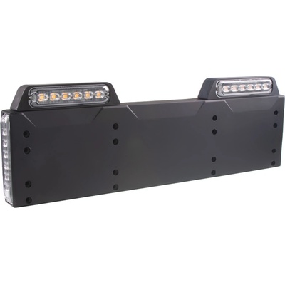 PREDATOR 4x 6x4W LED pod SPZ, 12-24V, oranžový, ECE R65 – Hledejceny.cz