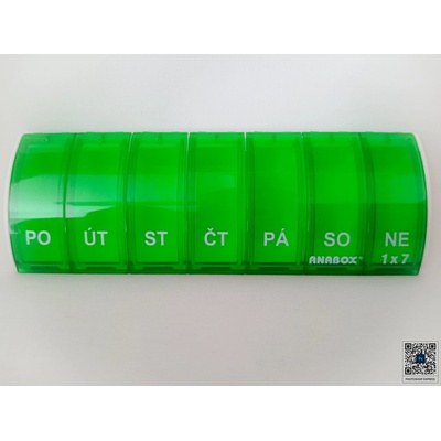 Anabox dávkovač na léky 1x7