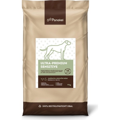 Panakei Ultra Premium Sensitive Gigant Jahňacie Králik 9 kg