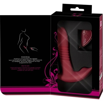 Javida RC Hands-free 3 Function Vibrator Red