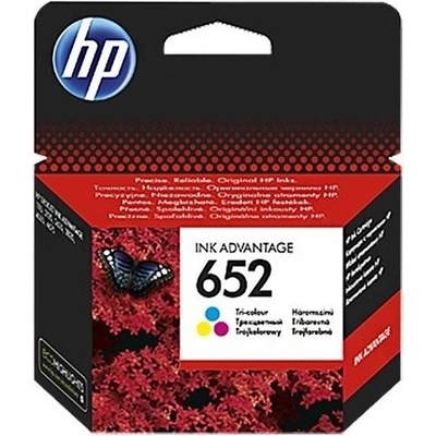 HP 652 originální inkoustová kazeta tříbarevná F6V24AE – Hledejceny.cz