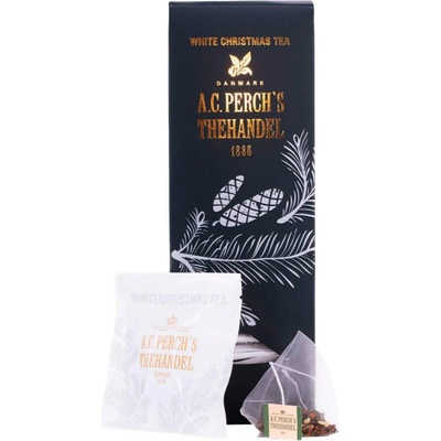 A.C. Perch's Thehandel Biely čaj WHITE CHRISTMAS TEA 25 čajových sáčkov