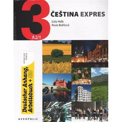 Čeština Expres 3 A2/1 německá + CD