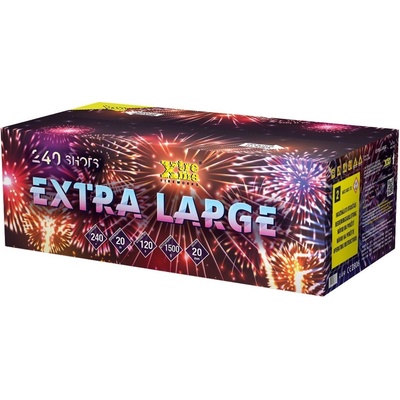 Sestavený ohňostroj Extra large 240 ran