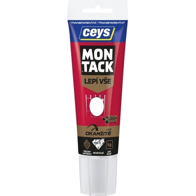 Ceys Montack lepidlo na všetko neviditeľne, montážne lepidlo, 135 g