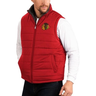 G-III pánská oboustranná vesta Chicago Blackhawks Power Hitter Reversible Vest Chicago Blackhawks
