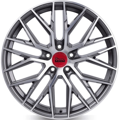 MAM RS4 8x18 5x112 ET30 palladium polished