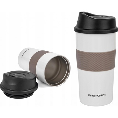 Konighoffer Elliot termohrnek bílo hnědý 440 ml
