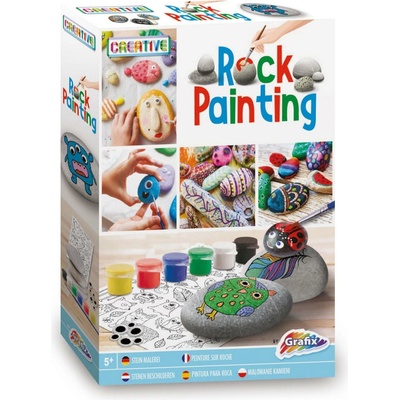 SMT Creatoys Malování na oblázky/kameny s očima kreativní sada v krabičce 16x21x4cm – Hledejceny.cz