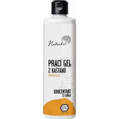 Natasha Prací gel z kaštanů Pomeranč koncentrát 0,5 l