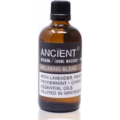 Ancient Wisdom koupelový a masážní olej relaxační směs 100 ml – Hledejceny.cz