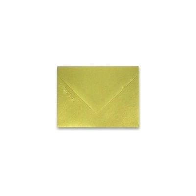 Barevná obálka Clairefontaine - 100 × 75 mm - zlatá, 20 ks
