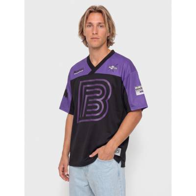 Burton B SS Jersey Shirt True Black Planet Purple 25/26