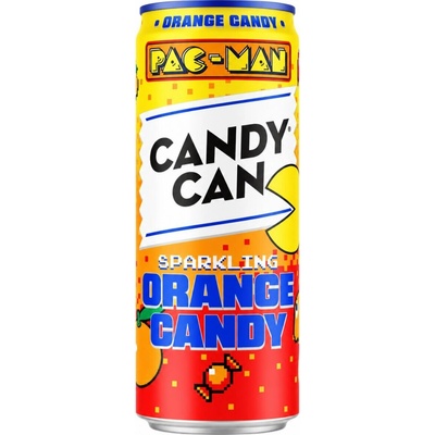 Candy Can x PAC-MAN pomeranč malina a ananas 330 ml