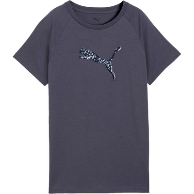 Dámské tričko Puma ESSENTIALS SEQUINS TEE Fialová Mix