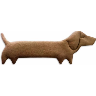 Leschi Hřející polštářek Winston 52x20cm hnědá