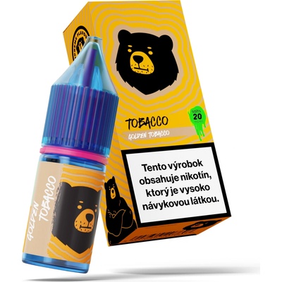 Go Bears Tobacco Salt Golden Tobacco 10 ml 20 mg