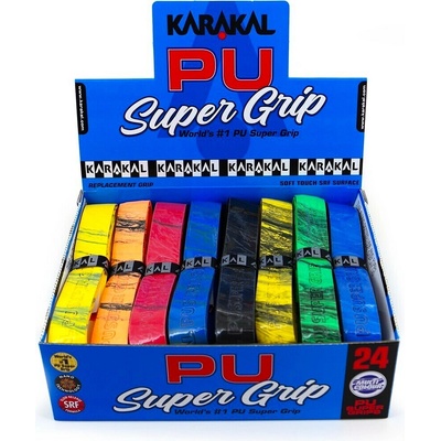 Karakal PU Super Grip Multi Box 24 ks vícebarevná – Hledejceny.cz