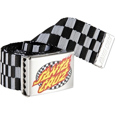 Santa Cruz OVAL CHECK FLAME BELT Beat Check