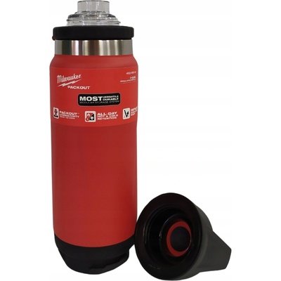 Milwaukee Packout termofľaša červená 710 ml