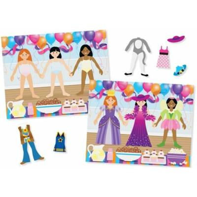 Melissa & Doug samolepky s podložkou oblékání