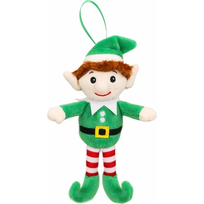 The Puppet Company Ltd. The Puppet Company – prstový maňásek – Vánoční skřítek (Finger Puppets 14 cm – Seasonal – Christmas Elf)