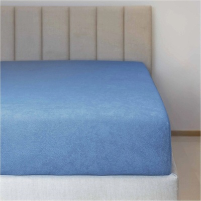 Polášek Metráž froté č.24 modrá 85% bavlna + 15% polyamid Froté š.230 cm Velikost: Froté š.230 cm, Materiál: 85% bavlna + 15% polyamid