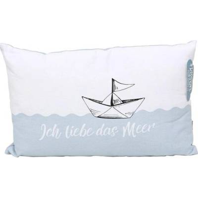 Polštář Dekohelden24 s motivem moře se 100% bavlněným potahem, D/Š/V: 40 x 13 x 23 cm. Design: