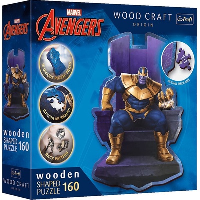 Trefl Thanos na trůnu 160 dílků