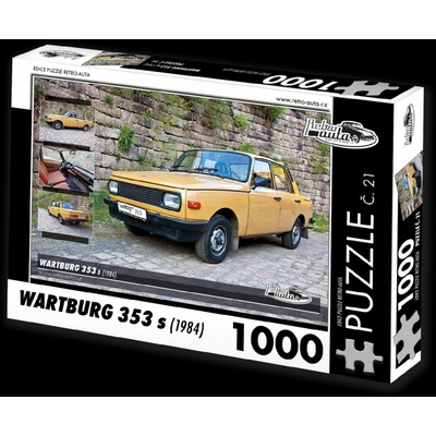 Retro-Auta č. 21 Wartburg 353 s 1984 1000 dílků