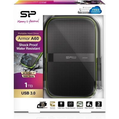 Silicon Power Armor A60 1TB, USB 3.0, SP010TBPHDA60S3K