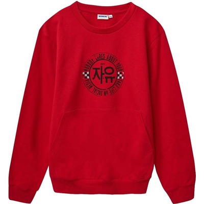 Winkiki Kids Wear mikina Nobody červená